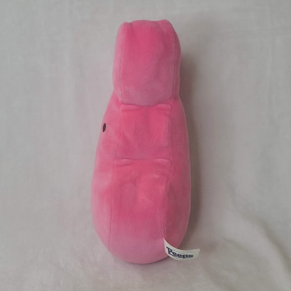 Peeps Plush Bunny Pink Rabbit 11" Stuffed Animal Just Born 2023 - Picture 4 of 8